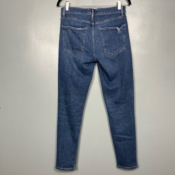 Agolde Sophie High Rise Skinny Crop Jeans in Tame Size 29 - Picture 2 of 10